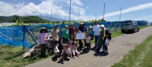 晴天のシャンマスカット農体験